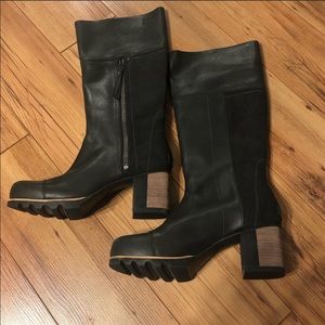 Sorel Addington Tall Boots size 7.5 Black
